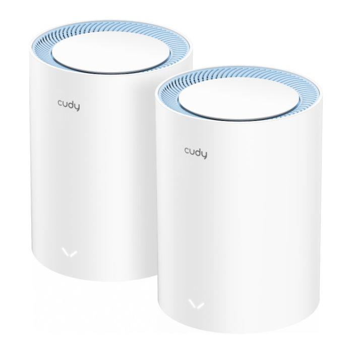 Access Point CUDY M1200 (2-Pack) AC1200 Dual Band Wi-Fi 2x 10/100Mbps Mesh