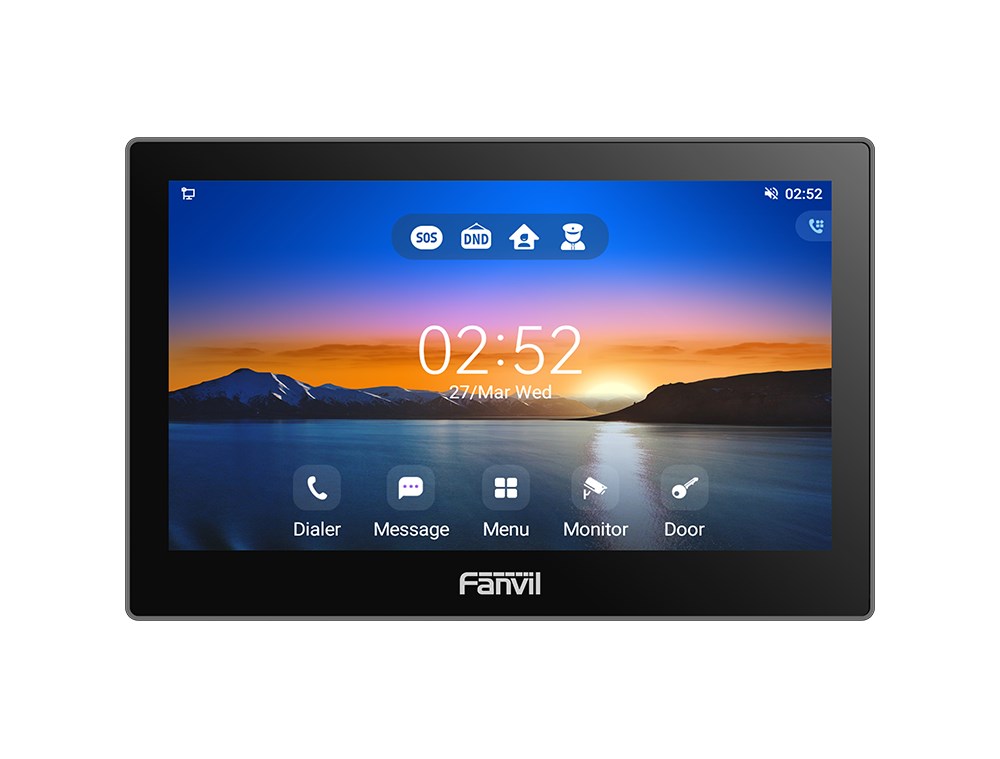 Fanvil i505W wideodomofon 17,8 cm (7") Czarny