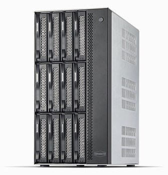 TerraMaster T12-500 Pro NAS Mini Tower Intel® Core™ i7 16 GB DDR5 0 TB Szary