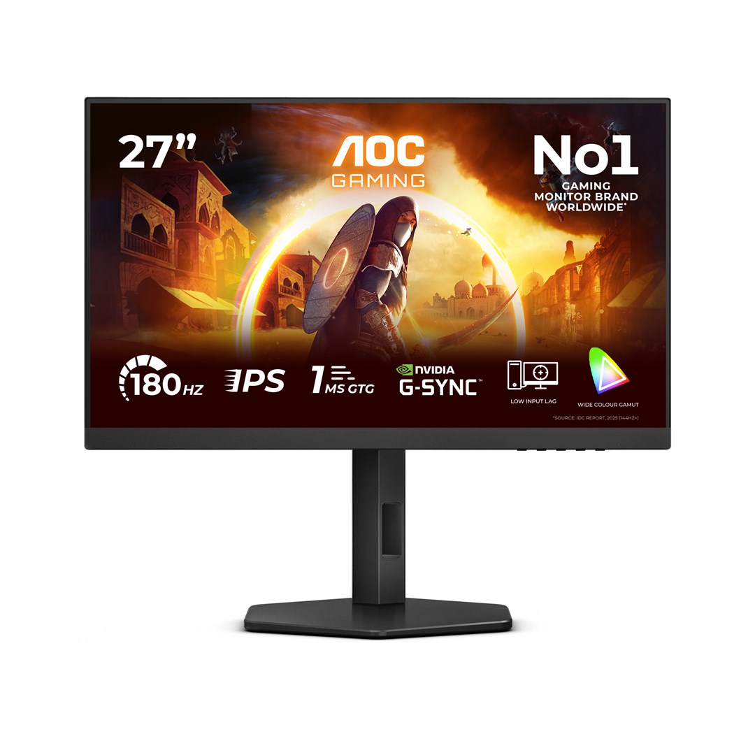 Monitor LCD 27" AOC G4 27G4X 1920x1080px Full HD LED Czarny, Szary