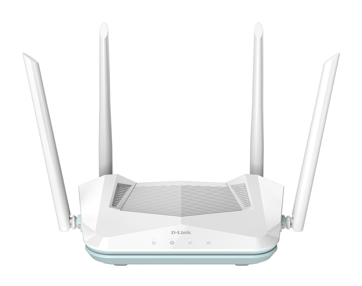 D-Link EAGLE PRO AI AX1500 Smart Router router bezprzewodowy Gigabit Ethernet Dual-band (2.4 GHz/5 GHz) Biały