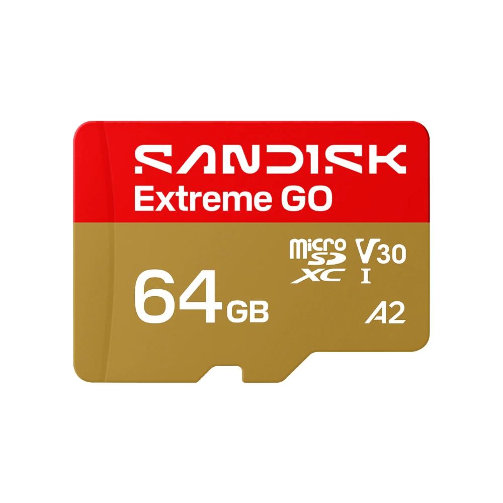 Sandisk Extreme Go microSD UHS-I 64GB MicroSD 170MB/s(R) / 80MB/s(W)