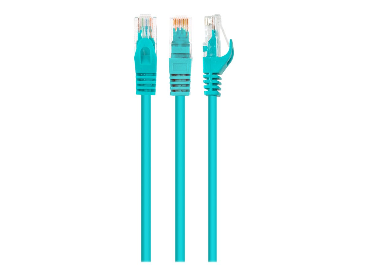 Patch cord Kat.6 UTP 1m zielony