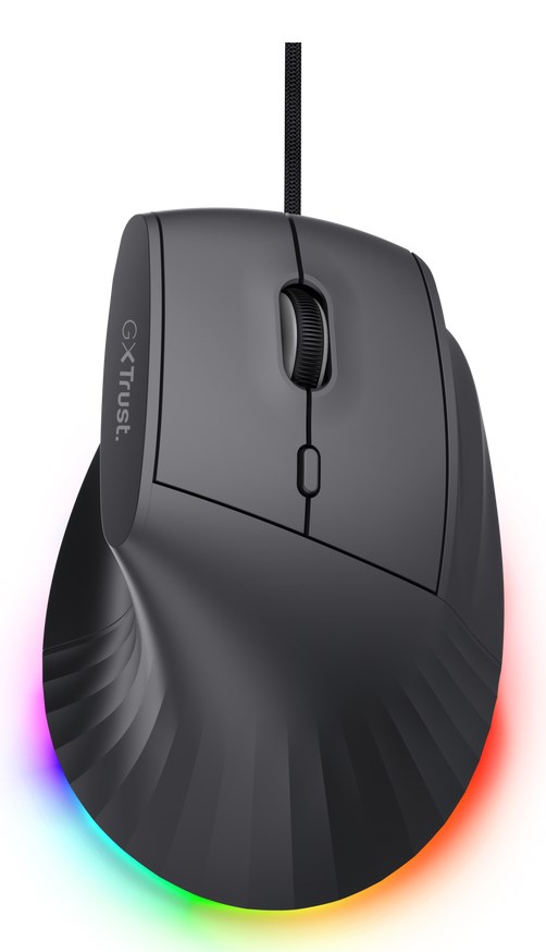 Mysz gamingowa TRUST GXT145 REXXA ergo czarna