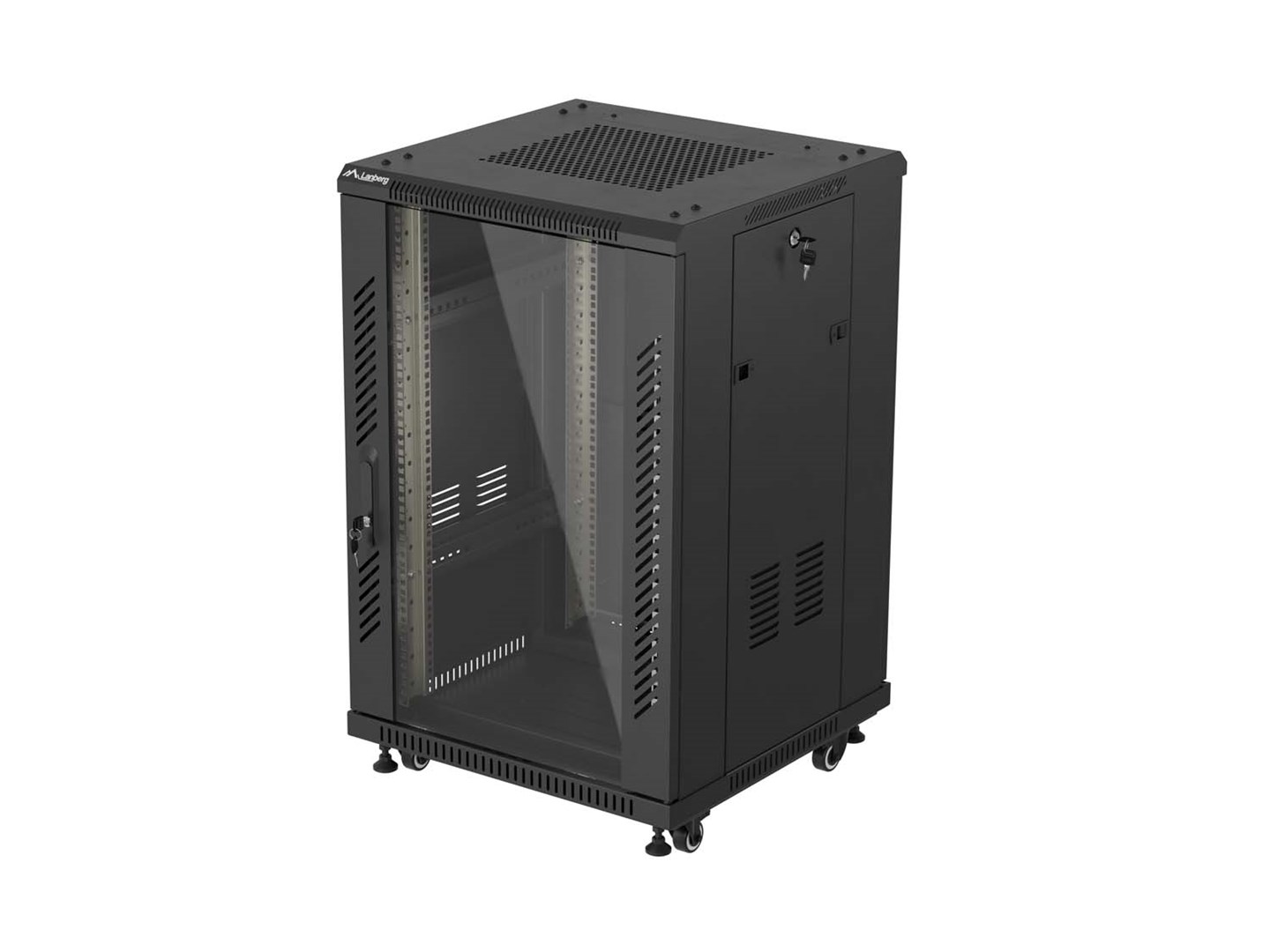 LANBERG SZAFA STOJĄCA 19" 18U 600X600 CZARNA
