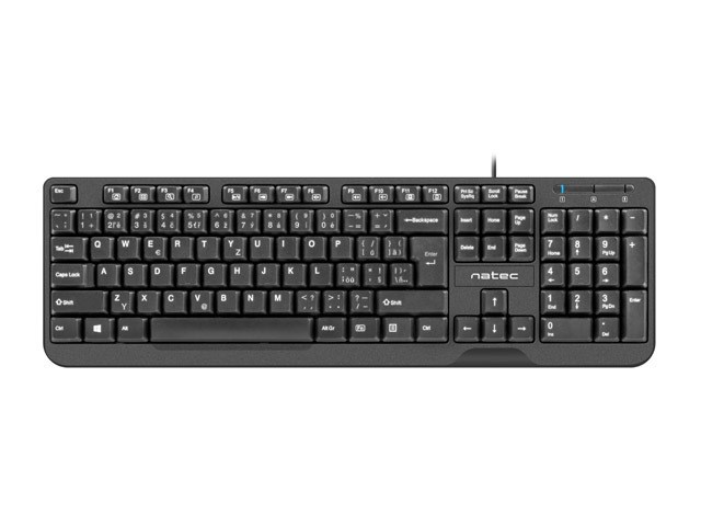 NATEC KLAWIATURA TROUT SLIM CZ/SK LAYOUT NKL-1151