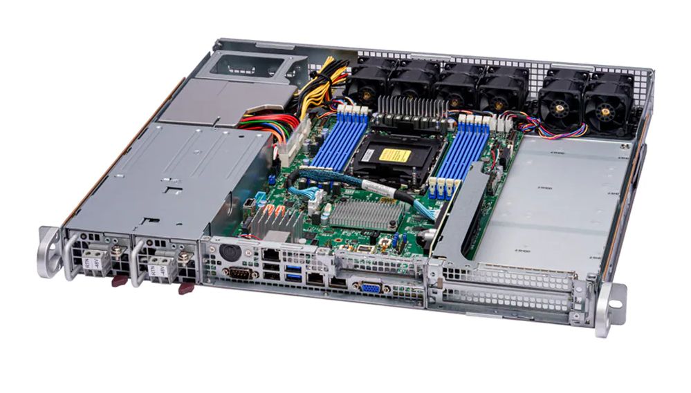 Serwer Supermicro SYS-111E-FWTR 1U Redudant dual 10GbE