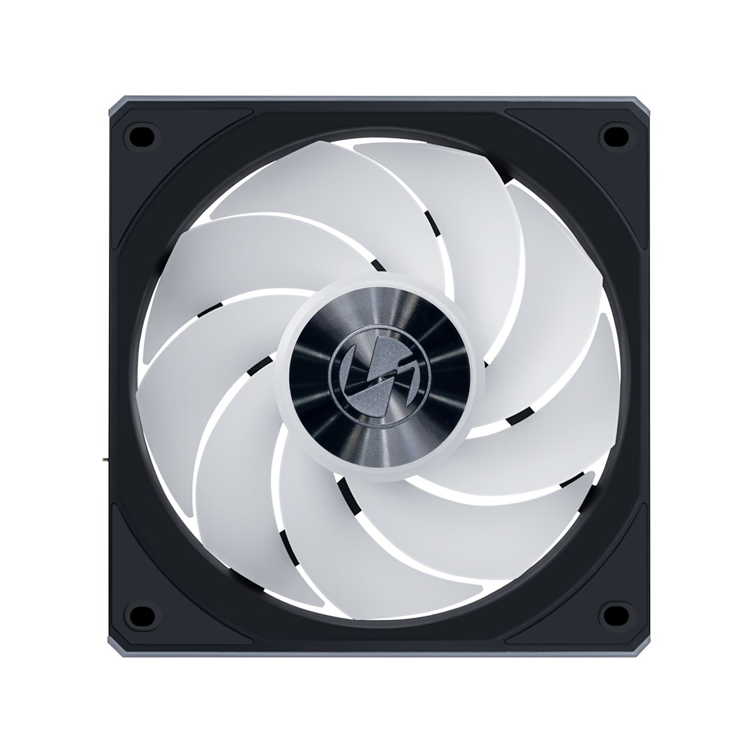 Lian Li 12RCL1W3B system chłodzenia komputerów Obudowa komputera Wentylator 12 cm Czarny