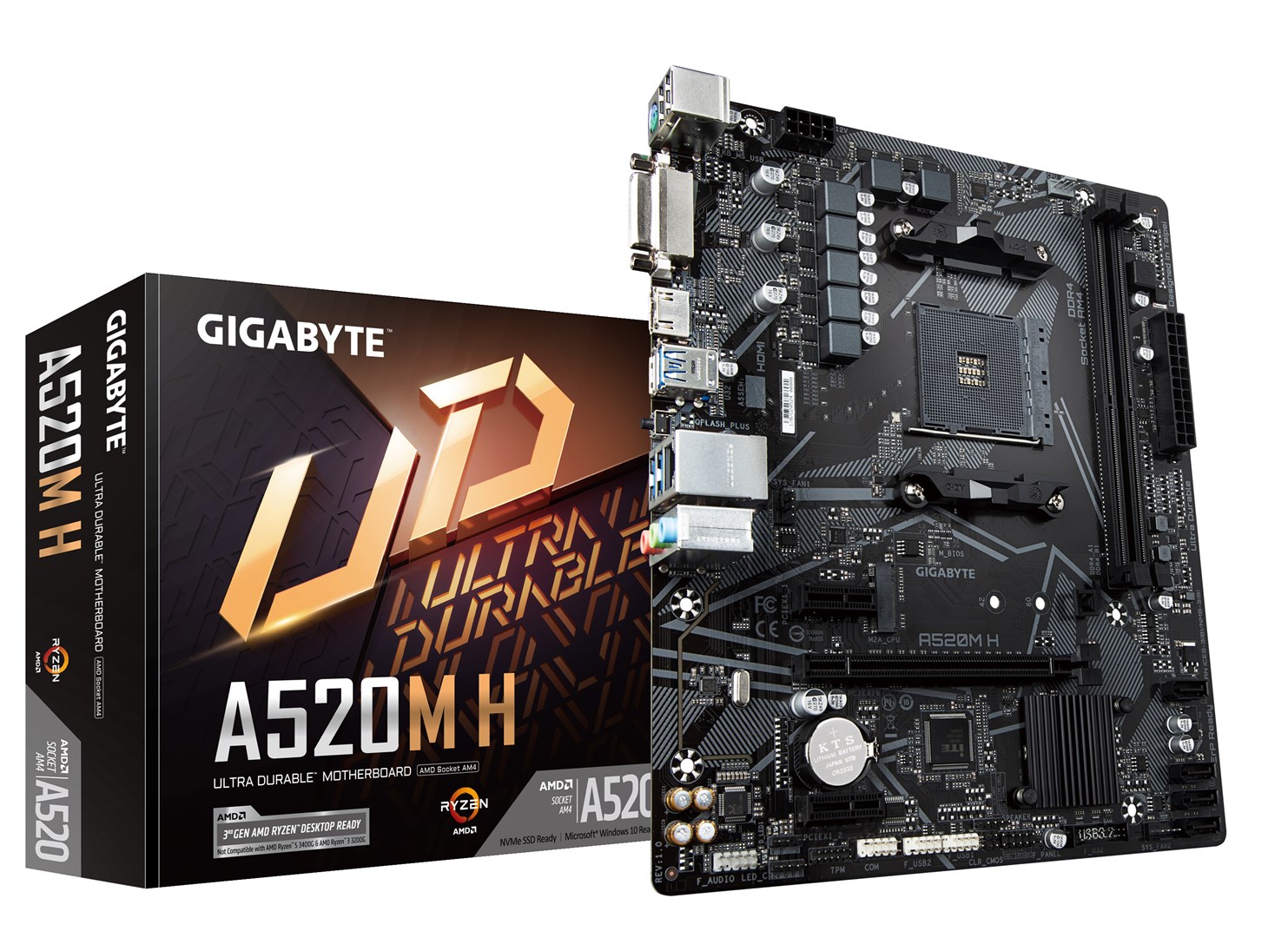 Płyta główna Gigabyte A520M H (REV. 1.0)