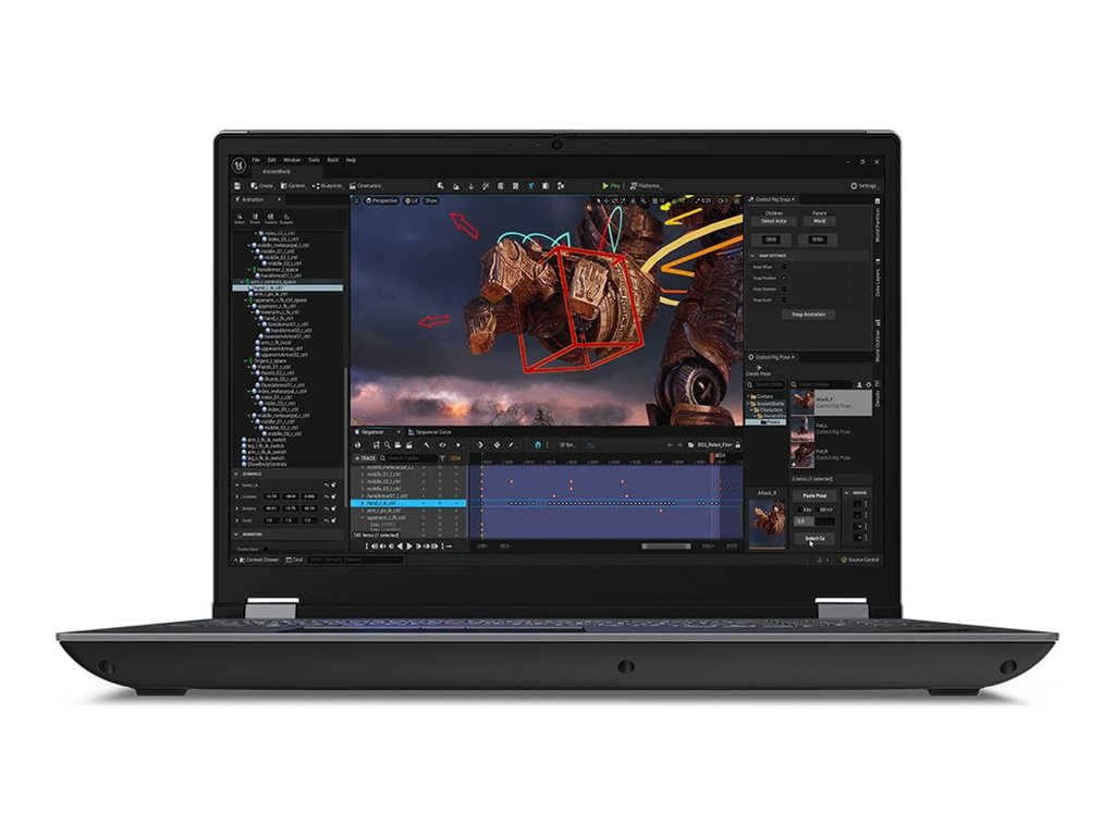 Mobilna stacja robocza ThinkPad P16 G2 21FA000GPB W11Pro i9-13980HX/32GB/1TB/RTX3500 12GB/16.0 WQXGA/3YRS Premier Support