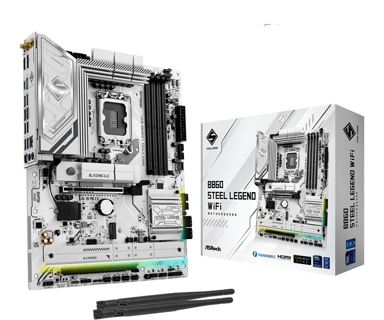Płyta główna Asrock B860 STEEL LEGEND WIFI