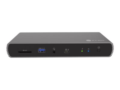 ICY BOX IB-DK8801-TB4 Stacja dokująca Thunderbolt 4 Type-C 2x Thunderbolt 4 i 4x USB3.2 Gen 2 Type-A Karta SD