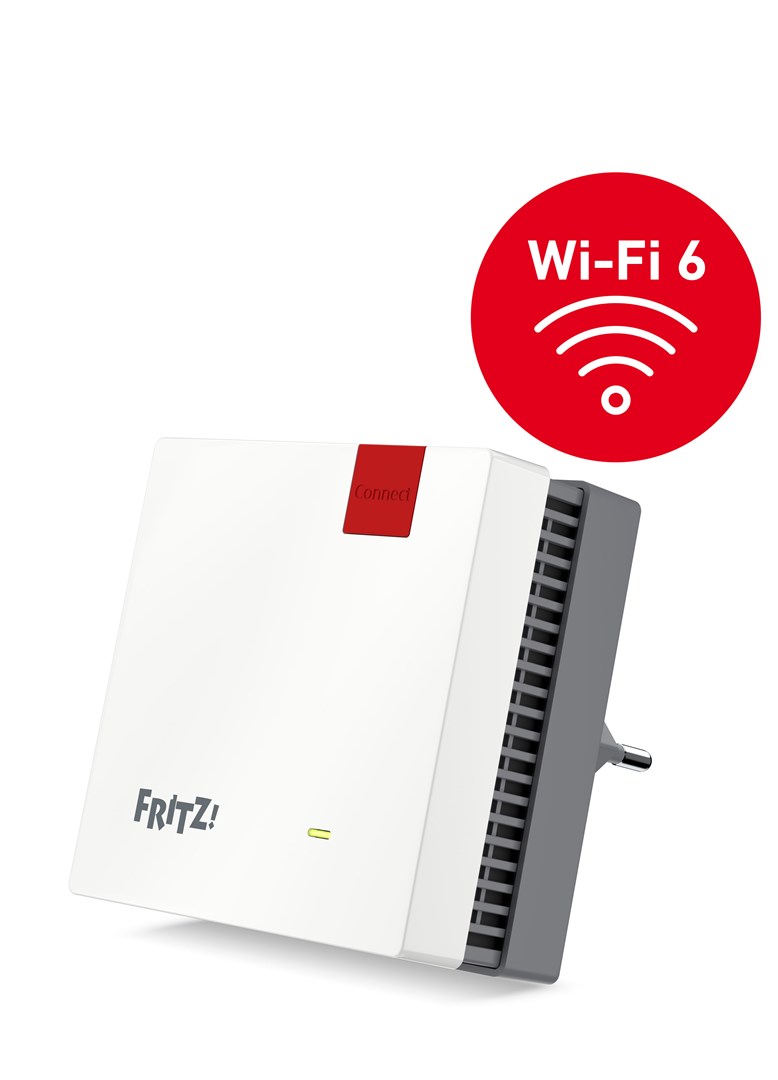 Repeater FRITZ! 1200 AX Wzmacniacz sieciowy 2400 Mbit/s Biały