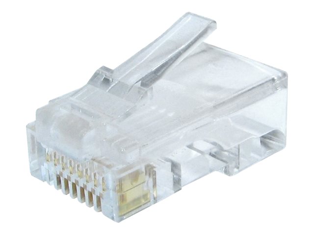 GEMBIRD LC-8P8C-002/50 Gembird wtyk sieciowy RJ45 (50 sztuk) kat. 6, 8P8C, 30U, do drutów
