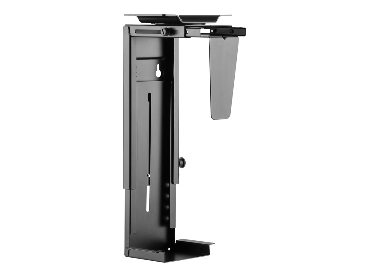 TECHLY 102819 Techly Ścienny / podblatowy uchwyt na komputer PC regulowany obrotowy czarny