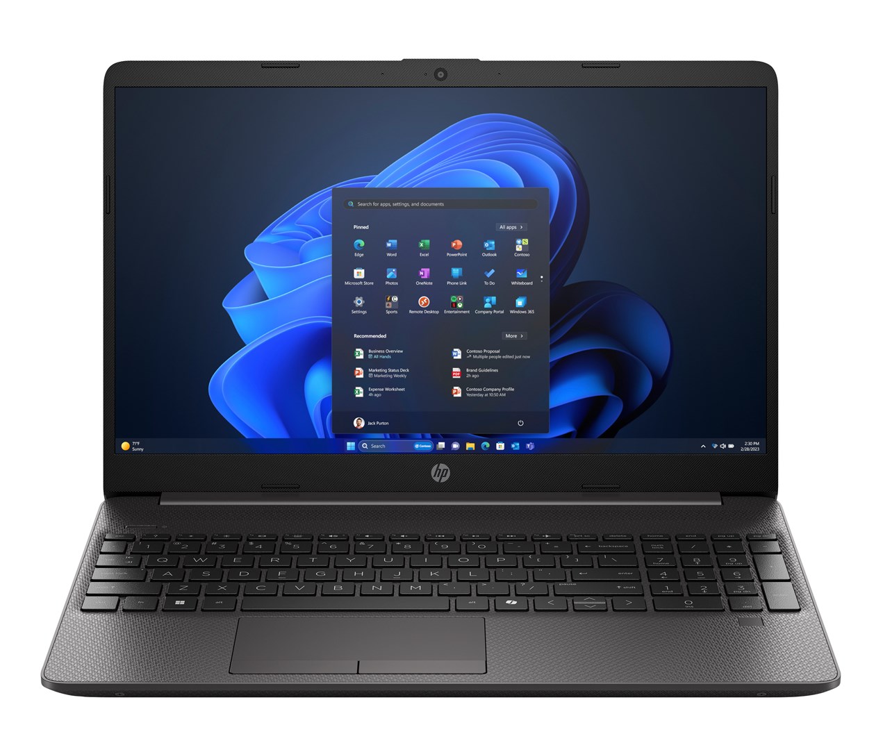 HP 250R 15.6 inch G9 Notebook PC Intel Core 5 120U Laptop 39,6 cm (15.6") Full HD 8 GB DDR4-SDRAM 512 GB SSD Wi-Fi 6 (802.11ax) Free DOS Czarny
