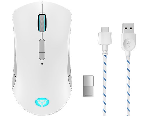 Mysz bezprzewodowa gamingowa Lenovo Legion M600 Wireless Gaming Mouse Stingray