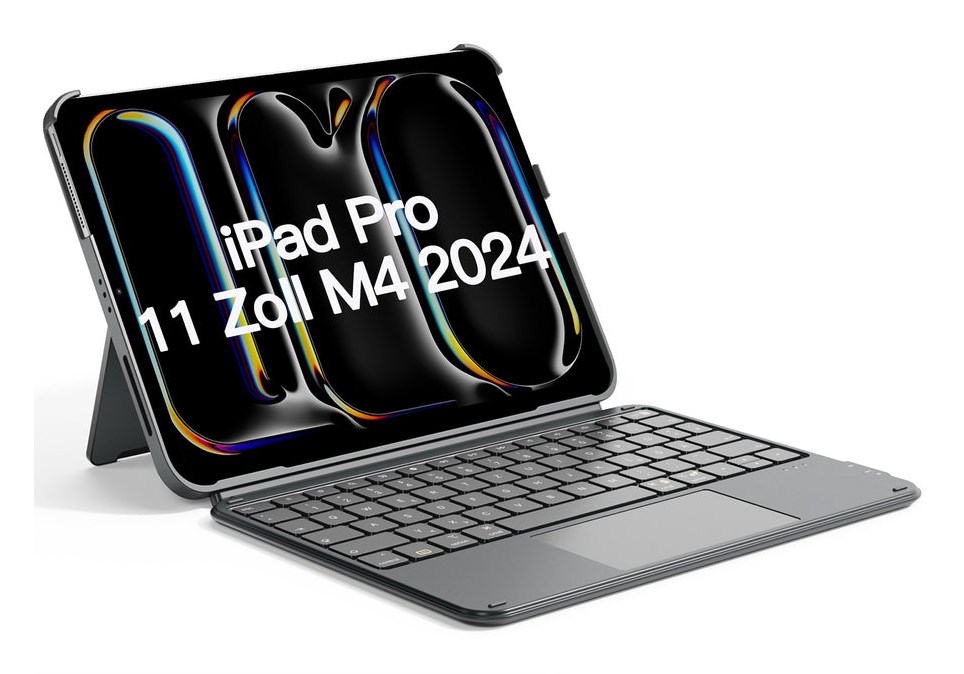 Klawiatura iPad Pro 11" Kompatybilna QWERTZ szara