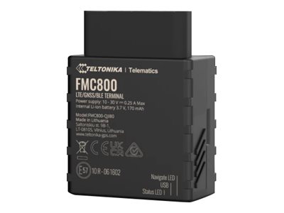TELTONIKA TELEMATICS FMC800 4G LTE Cat 1 Plug & Play Tracker EMEA Quectel