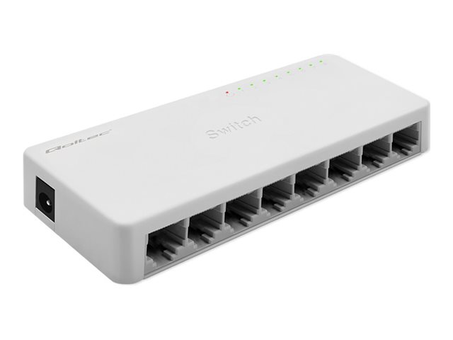 SWITCH przełącznik sieciowy 8 x port RJ45 | 1000Mbps | Fast Ethernet | LAN