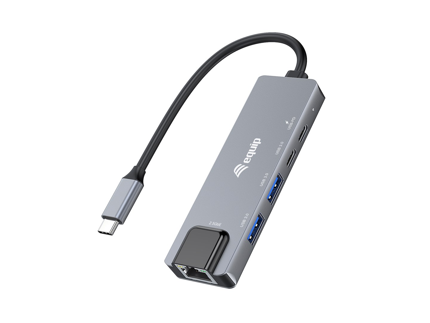 Adapter USB Equip 133496 USB 3.2 Gen 1 (3.1 Gen 1) Type-C Szary