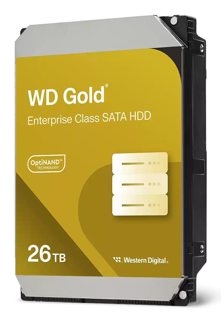 Dysk serwerowy HDD WD Gold DC HA750 WD261KRYZ (26 TB; 3.5"; SATA)