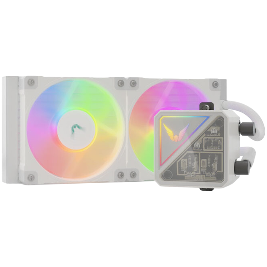 VALKYRIE V240 Lite ARGB White chłodzenie wodne AIO CPU Biały