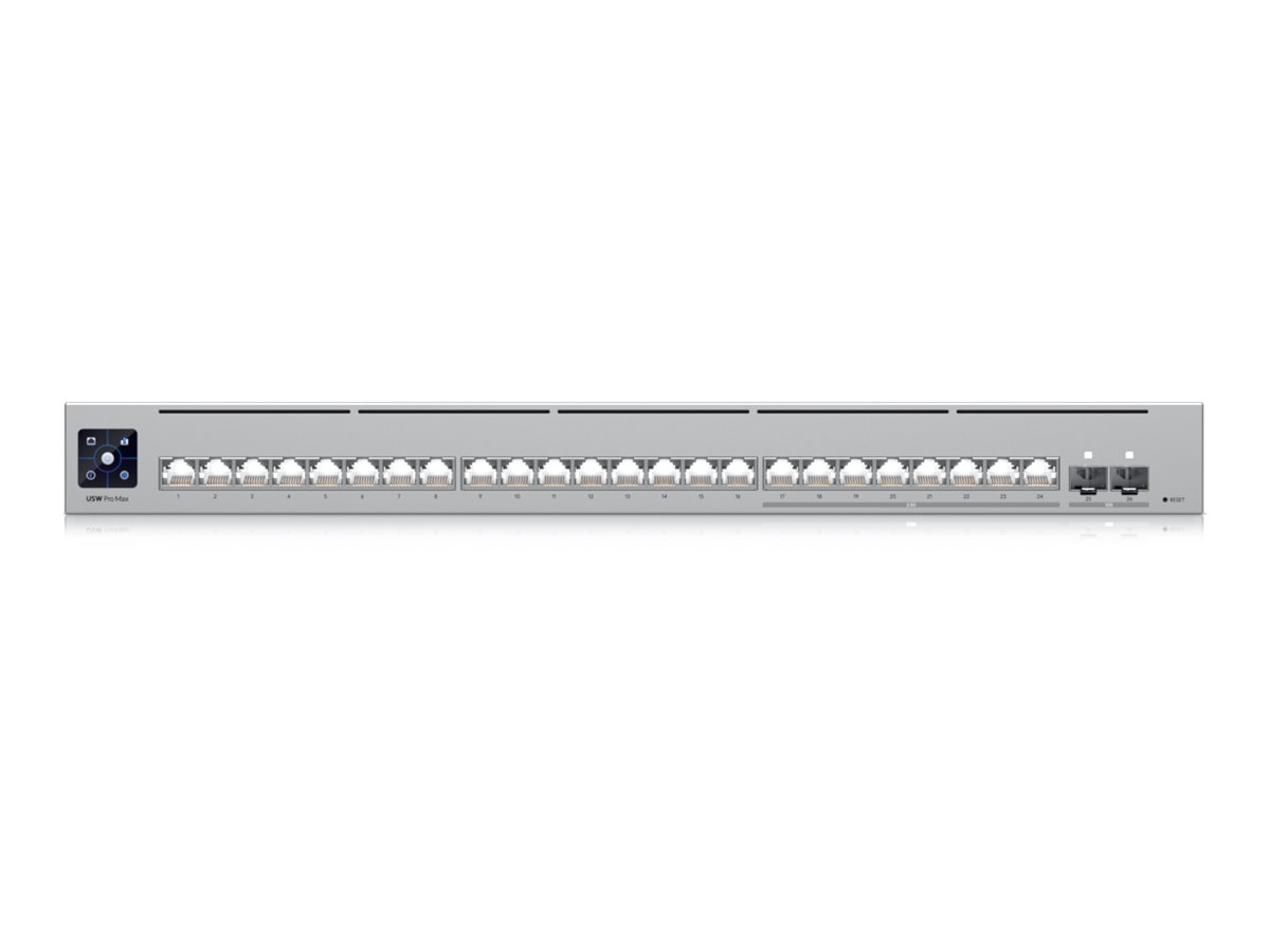 Switch Ubiquiti UniFi Pro Max 24 26p Managed Gigabit/Multigigabit/10G (USW-Pro-Max-24-EU)