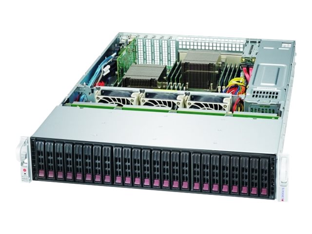 Obudowa serwerowa Supermicro CSE-216BAC4-R1K23LPB Rack 2U, SAS3, NVMe, zasilacze redundantne 1200 W, czarna