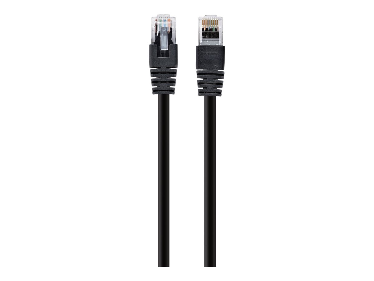 GEMBIRD patchcord RJ45 osłonka zalewana kat 5e UTP 10m czarny