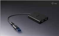 Adapter USB-A/USB-C Dual 4K/60 Hz HDMI Video