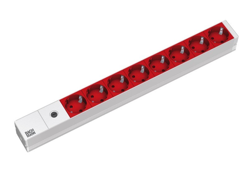 Listwa zasilająca MicroConnect 8-portowa 19" 1U