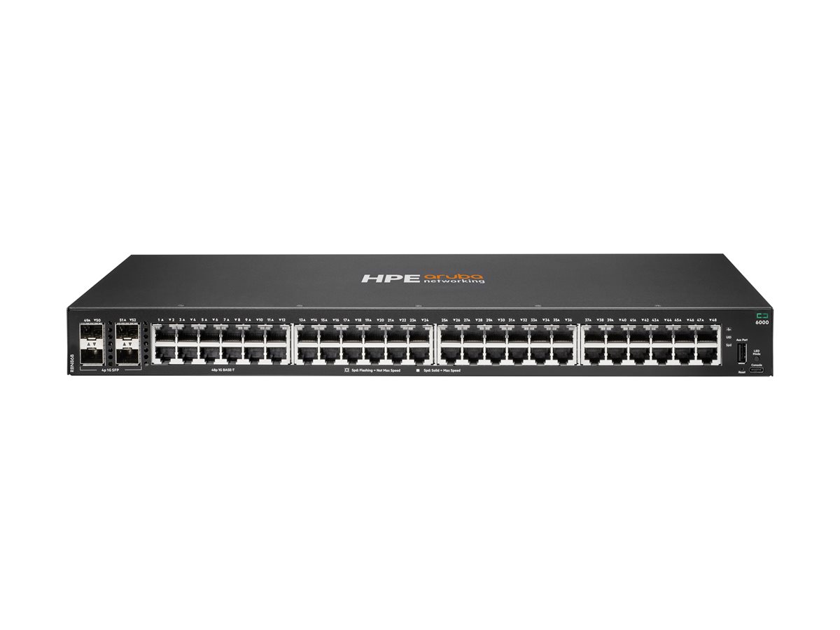 Przełącznik Aruba Networking 6000 48G 4SFP R8N86B