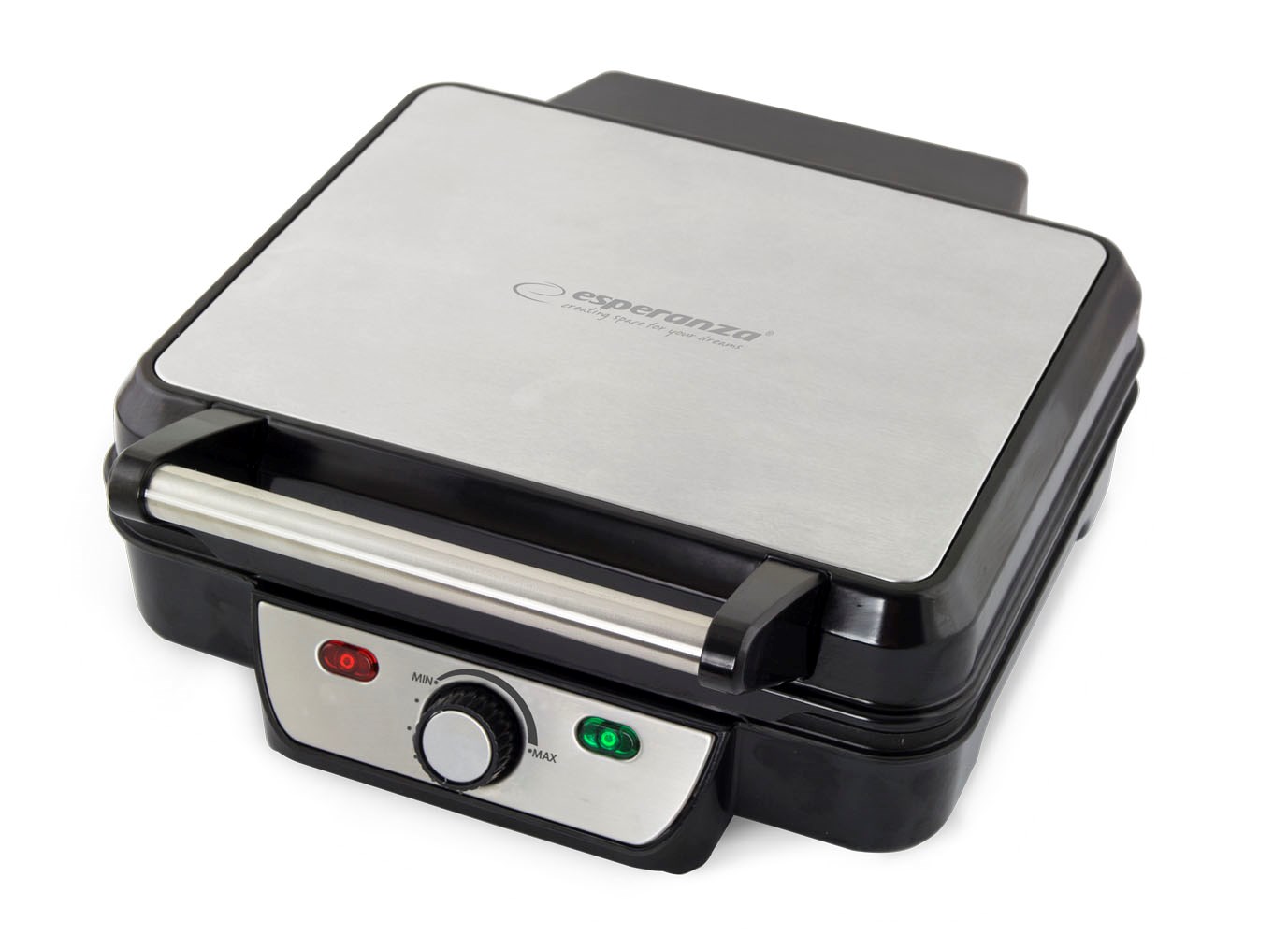 Grill elektryczny Esperanza Provolone EKG007 (stołowy-zamknięty; 1800W; kolor inox)