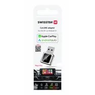 Adapter Swissten CarLink (Apple CARPLAY/ANDROID AUTO) / Bluetooth / USB-A/C