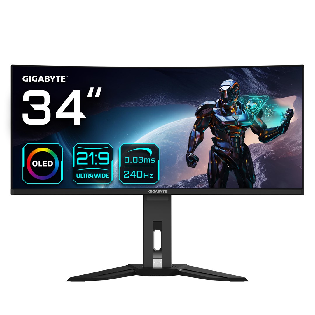 MONITOR GIGABYTE OLED 34" MO34WQC2 240Hz