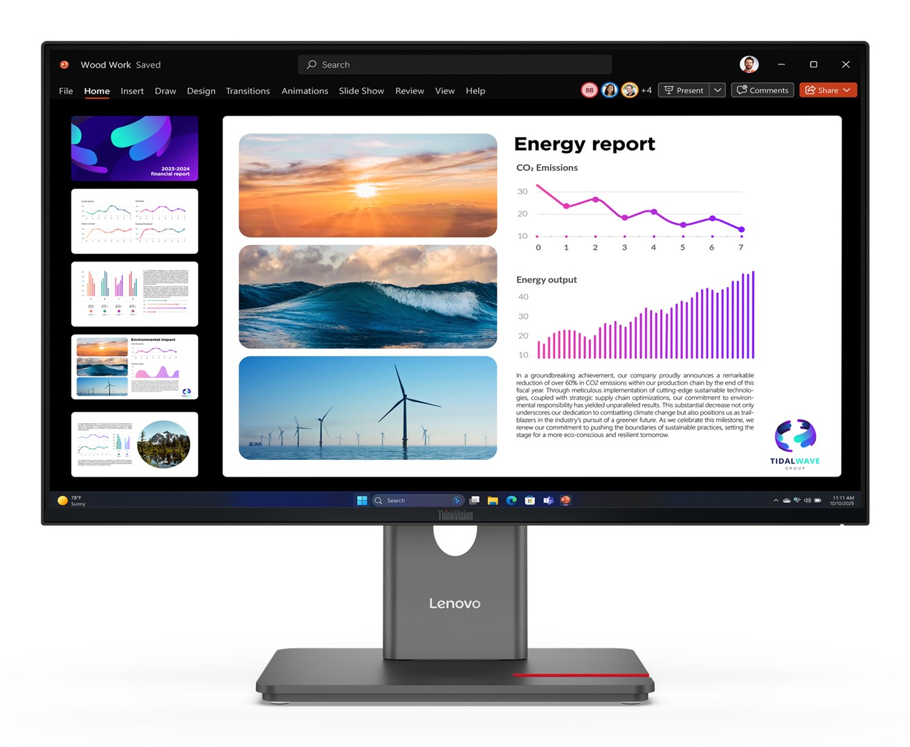 Monitor Lenovo ThinkVision P24q-40, 23,8", Systemy ochrony przed włamaniem (IPS), proporcje 16:9, 120 Hz, 4 ms, 2560x1440, 300 cd/m2, HDMI: 1, Krucza czerń, Gwarancja 36 miesięcy
