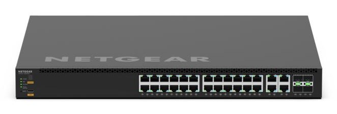 Switch Netgear MSM4332-100NES 32p PoE 522W (PoE++:24p) Managed (M4350-24M4X4V)