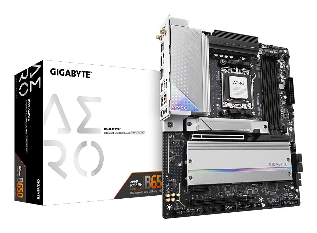 GIGABYTE B650 AERO G płyta główna AMD B650 Gniazdo AM5 ATX