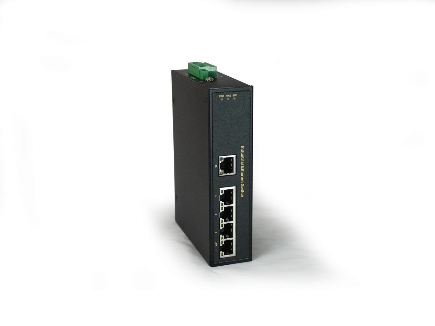 LevelOne IFS-0501 przełącznik sieciowy Nie zarządzany Fast Ethernet (10/100) Czarny