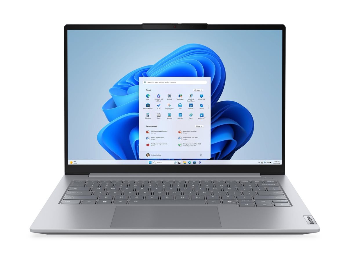 Lenovo ThinkBook 14 G9 IRL Intel Core 5 210H Laptop 35,6 cm (14") Full HD 16 GB DDR5-SDRAM 512 GB SSD Wi-Fi 7 (802.11be) Windows 11 Pro Angielski Szary
