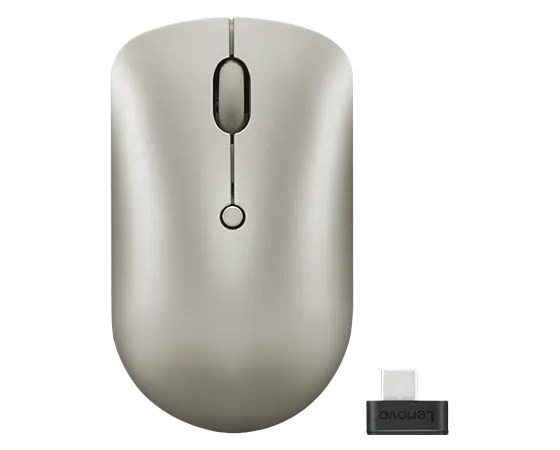 Mysz bezprzewodowa Lenovo 540 USB-C Wireless Compact Mouse Sand