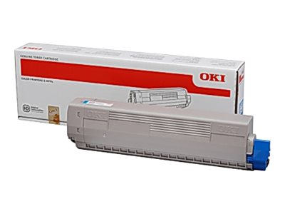 Toner 44844507 do C831/841 10K cyan