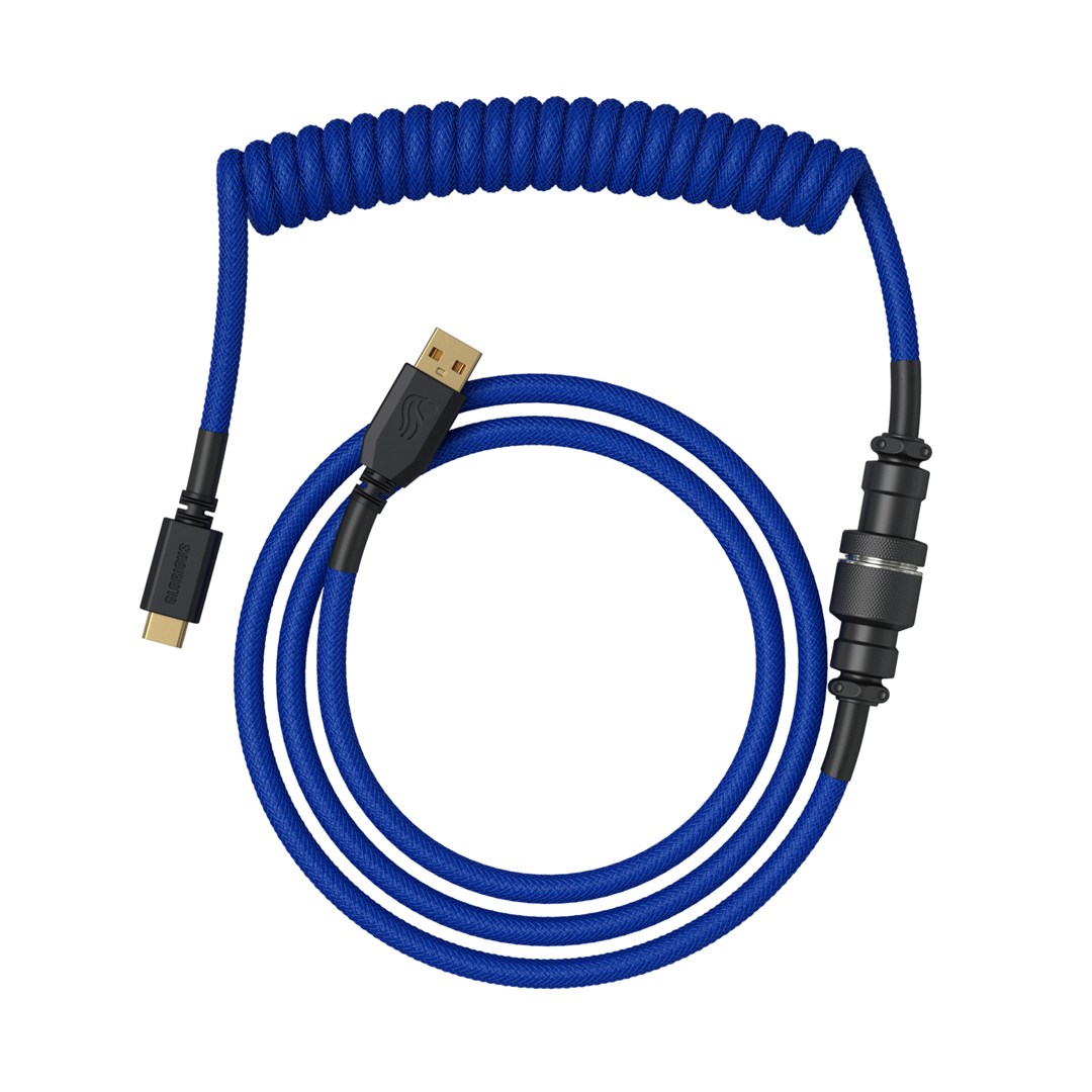 Glorious Gaming GLO-KB-ACC-CBL-COIL-CBLU kabel klawiatury/myszy Niebieski 1,4 m