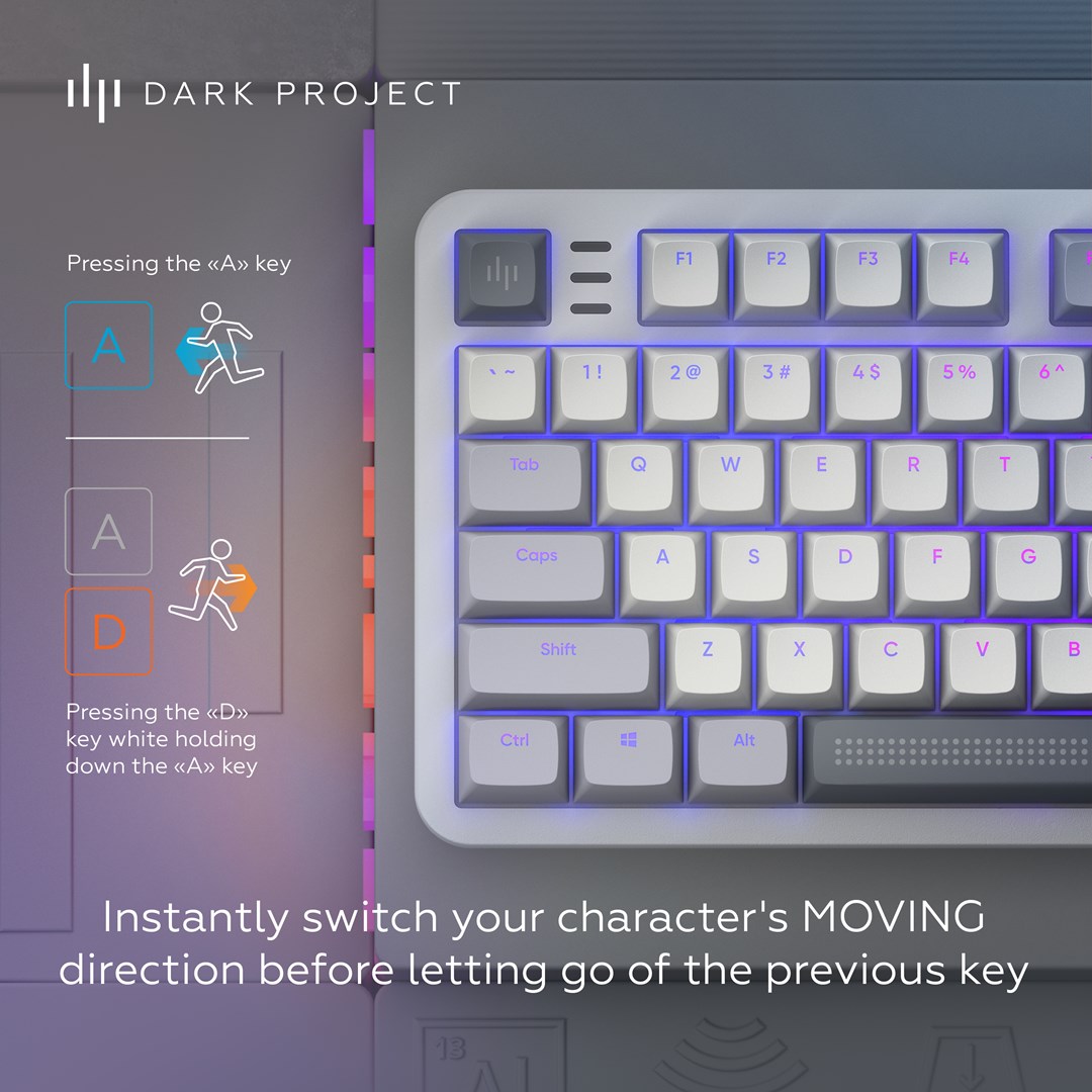 Dark Project ALU Daylight klawiatura