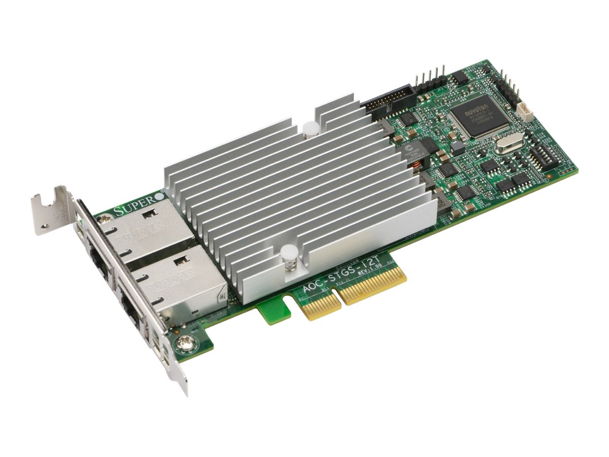 SUPERMICRO Std LP 2-port 10G RJ45 Intel X550 Retail Pack