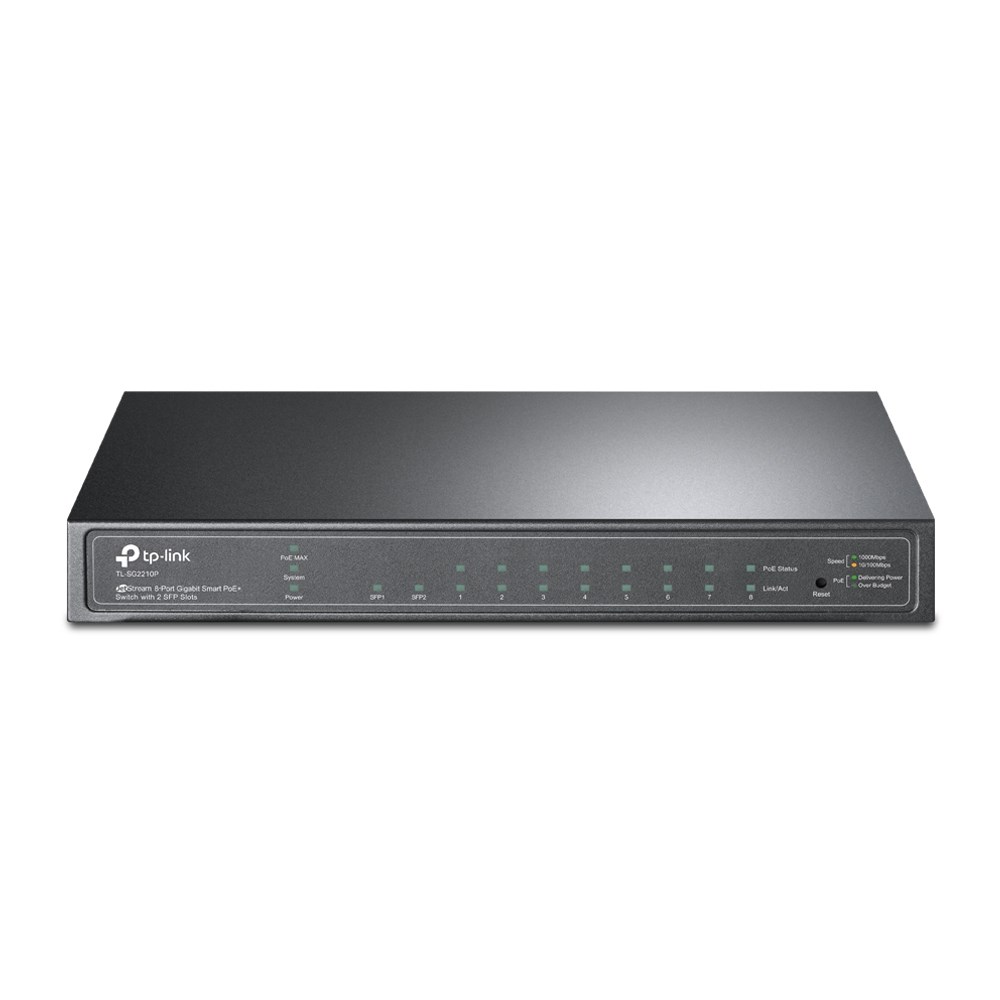 Switch TP-Link TL-SG2210P 8x1GB 2xSFP PoE