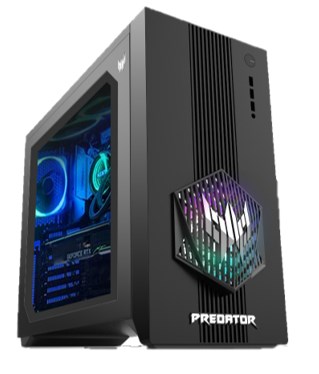 Acer Predator PO3-665 Intel Core Ultra 7 265F 32 GB DDR5-SDRAM 1 TB SSD NVIDIA GeForce RTX 5070 Windows 11 Home Desktop PC Czarny