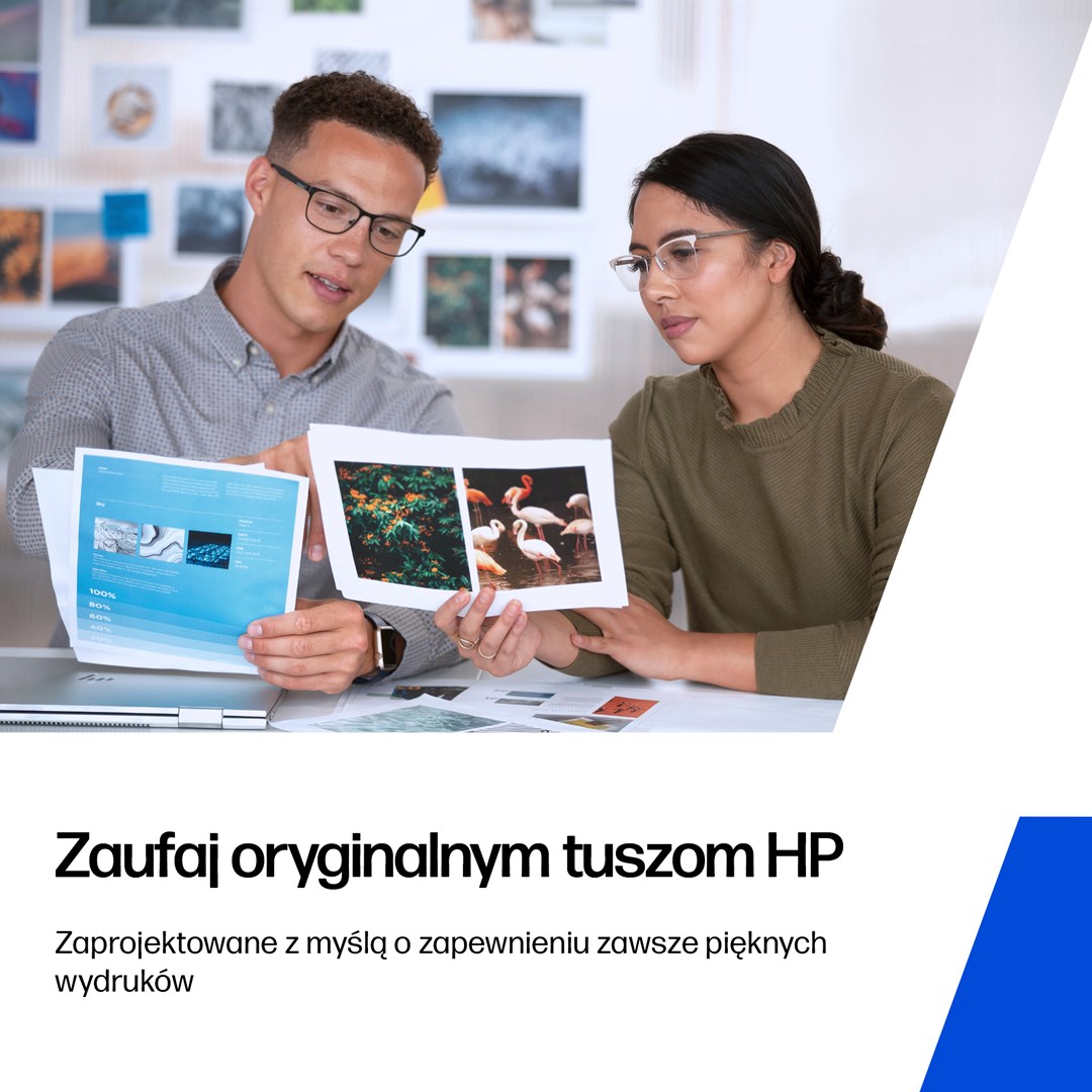 HP Oryginalny wkład z błękitnym atramentem 937