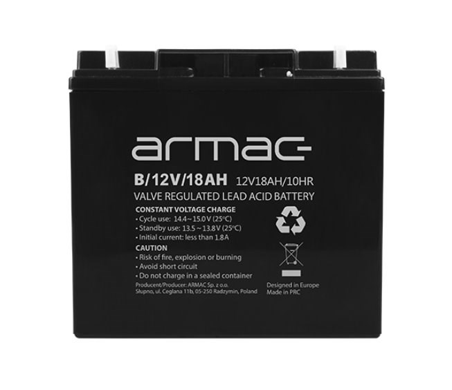 AKUMULATOR DO UPS 12V/18AH UNIWER. ARMAC B/12V/18AH